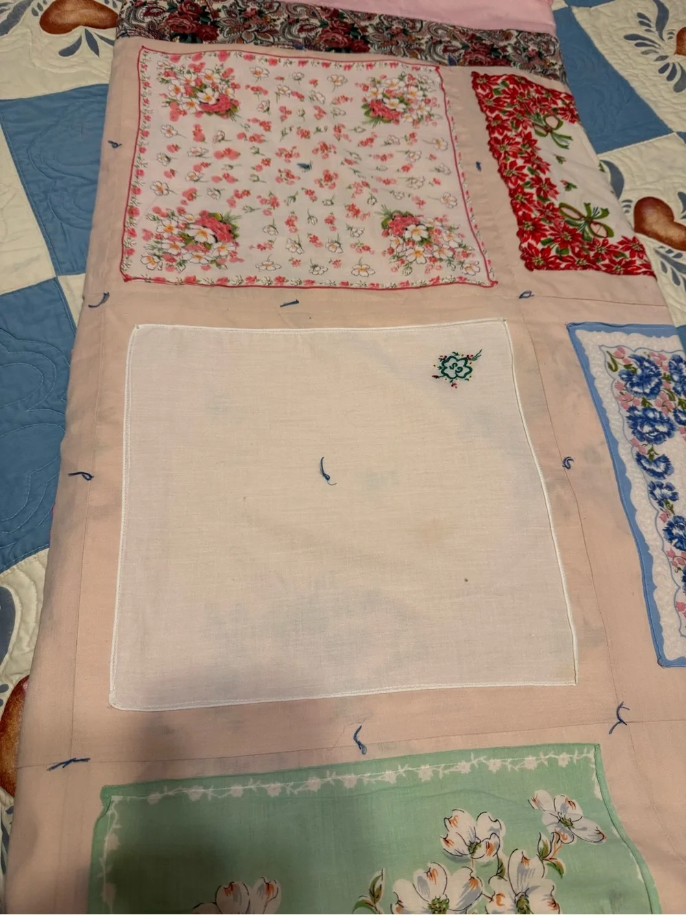 Handmade vintage handkerchief